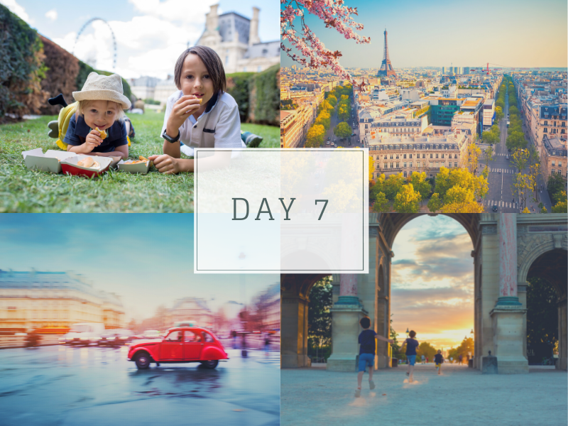 Paris itinerary for families