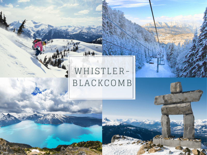 Whistler family friendly ski resort