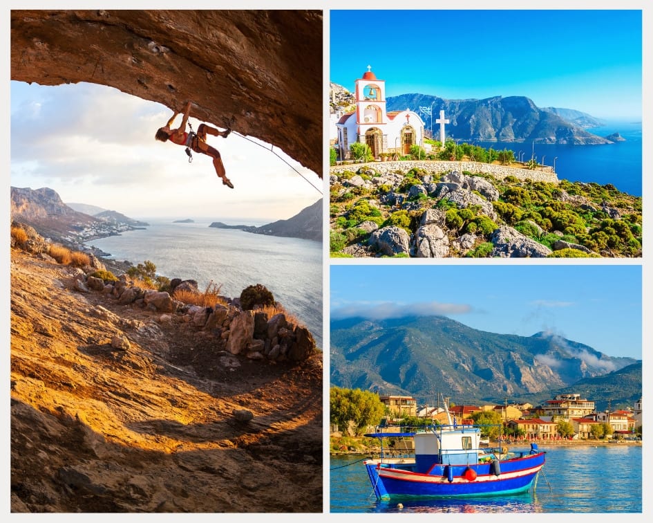 Crowd Free Greek island Kalymnos