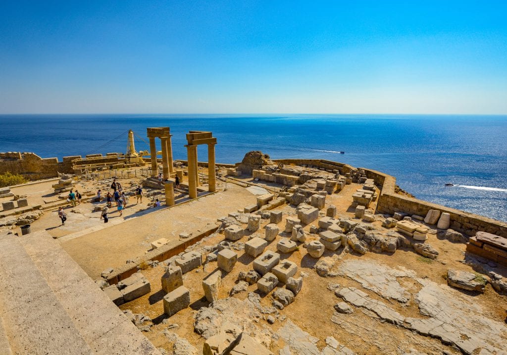 Rhodes Greece - Crowd free Greek island