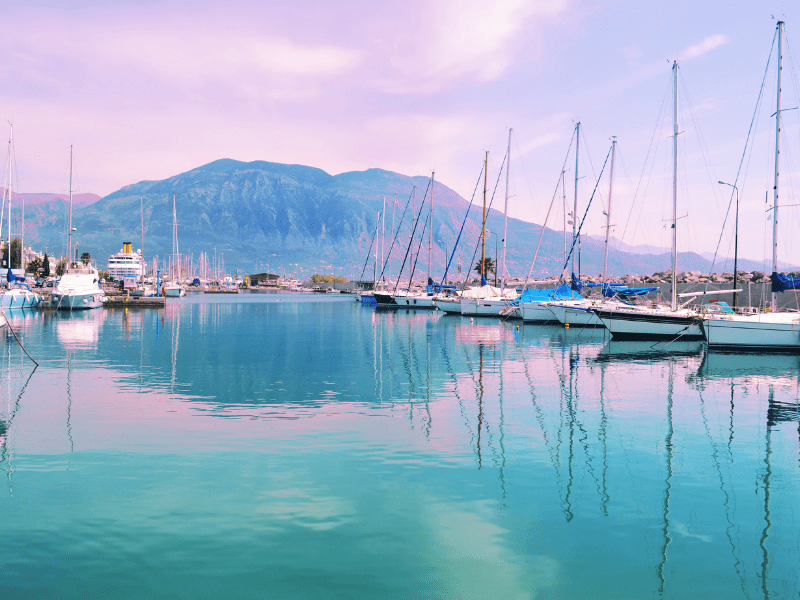 Italy yachts on water