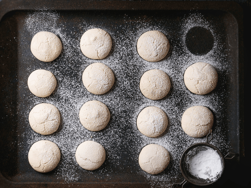 Amygdalota Traditional Greek Almond Cookie