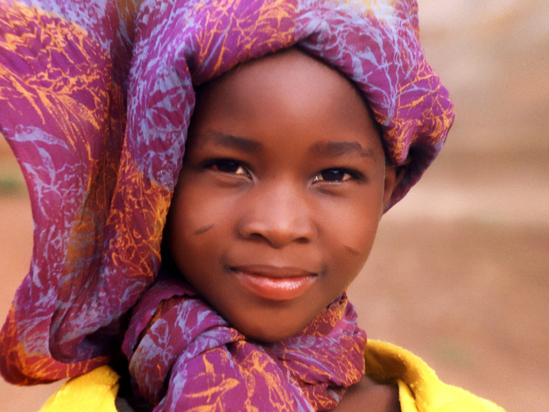 African girl