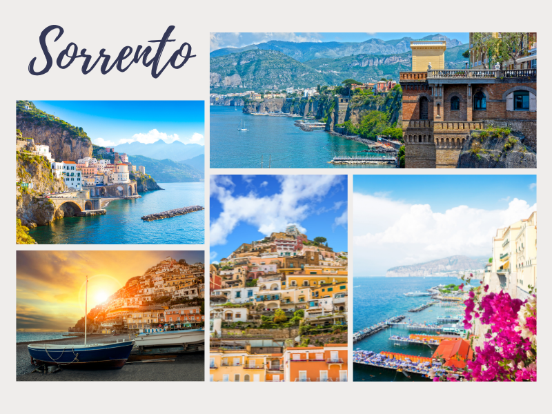 Sorrento romantic couples getaway europe