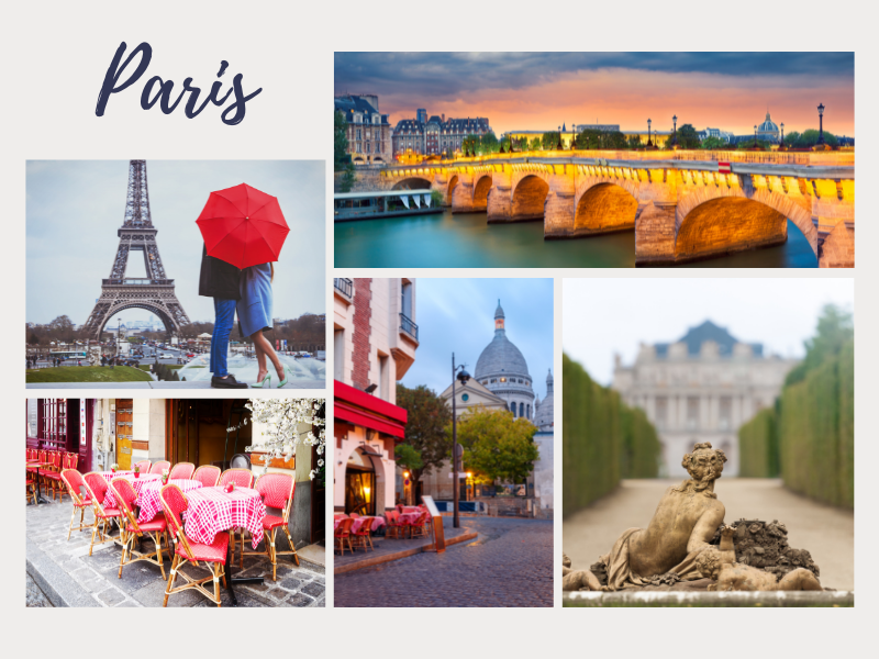 Paris romantic getaway