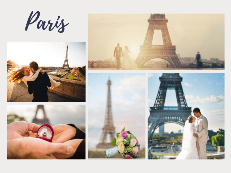 Best Destination Wedding Location Paris