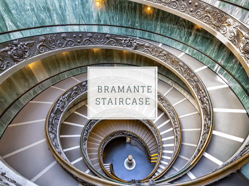 Secret Vatican – Original Bramante staircase and Chapel of Nicholas V