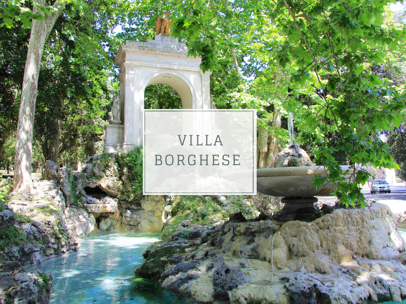 Stroll through Villa Borghese 