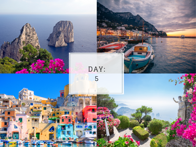 Day 5: Exploring the Amalfi Coast Through Capri