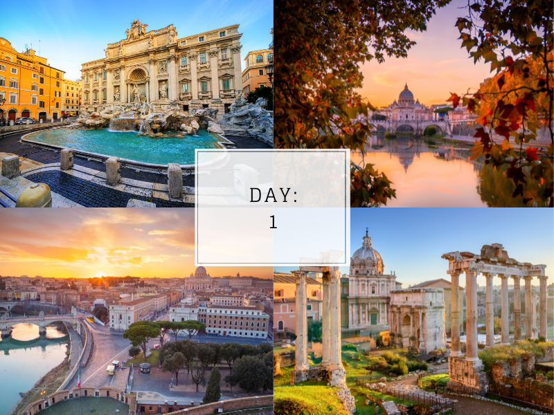 Italy Itinerary - Day 1