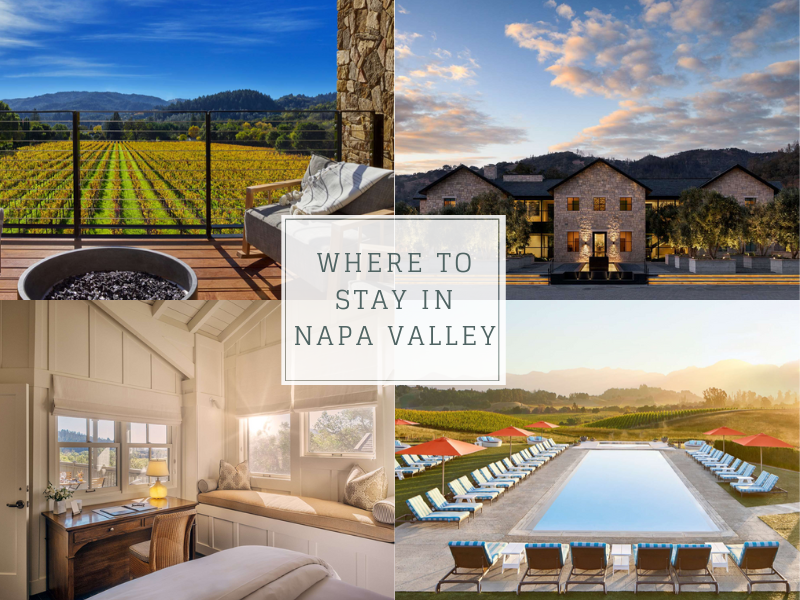 Napa Valley Towns