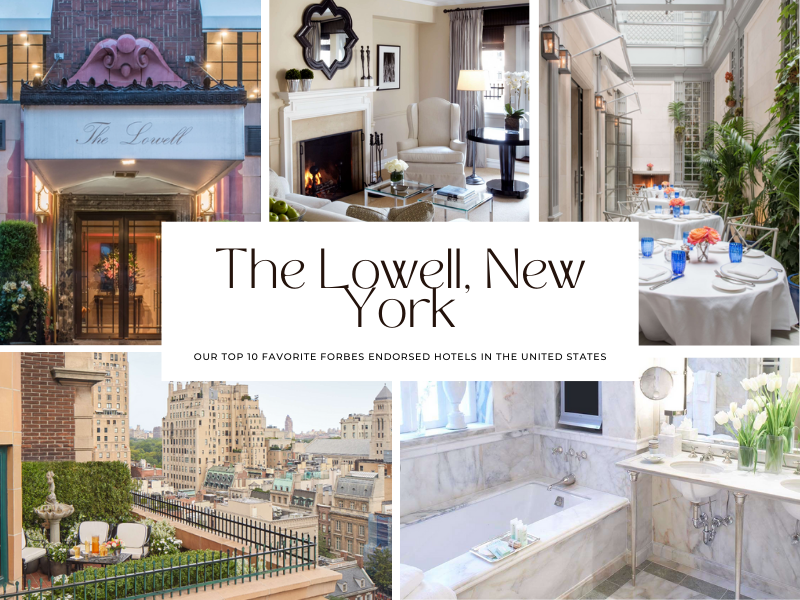 favorite Forbes-endorsed hotels in the U.S.