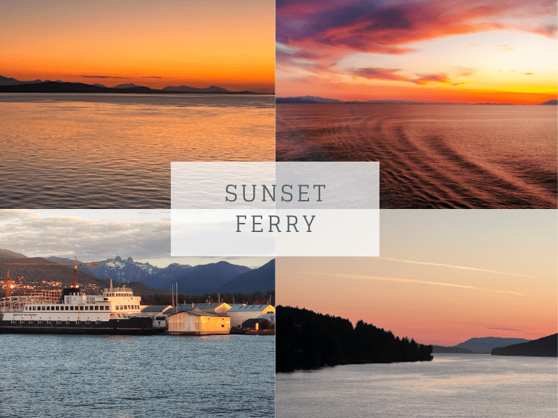 sunset ferry