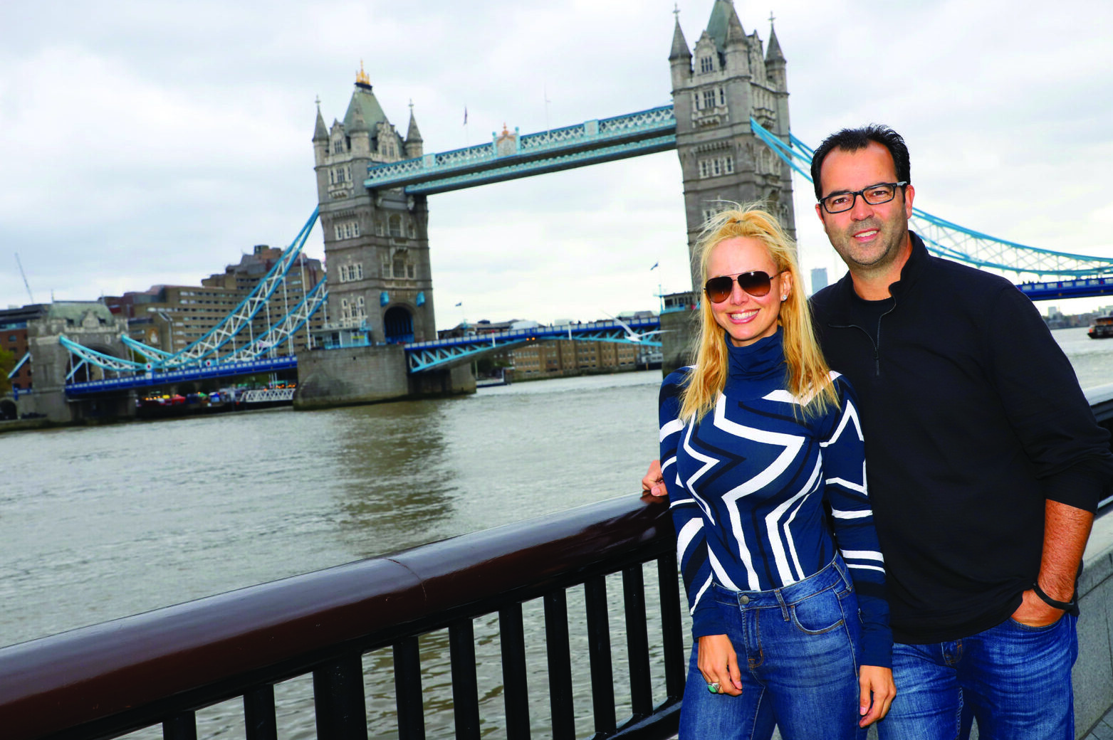Danitza and Esteban Villaneuva at The Tower Birdge